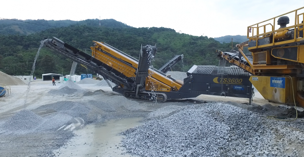Cribas TESAB TS3600 – Caribbean Mineral Processing S.R.L.